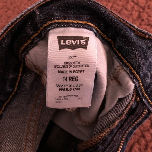Levi's 505 Mid-Rise Jeans - Picture 4 of 4